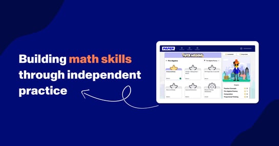 Boosting long-term student success with independent practice in math